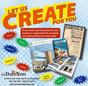 One in a series of 3x5 house ads promoting services by the HDN ad services department.